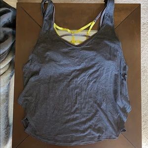 Lululemon Tank with Removable Sports Bra